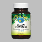 Whole Earth & Sea Vegan Vitamin D3 90c - Alkaline World