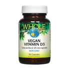 Whole Earth & Sea Vegan Vitamin D3 90c - Alkaline World