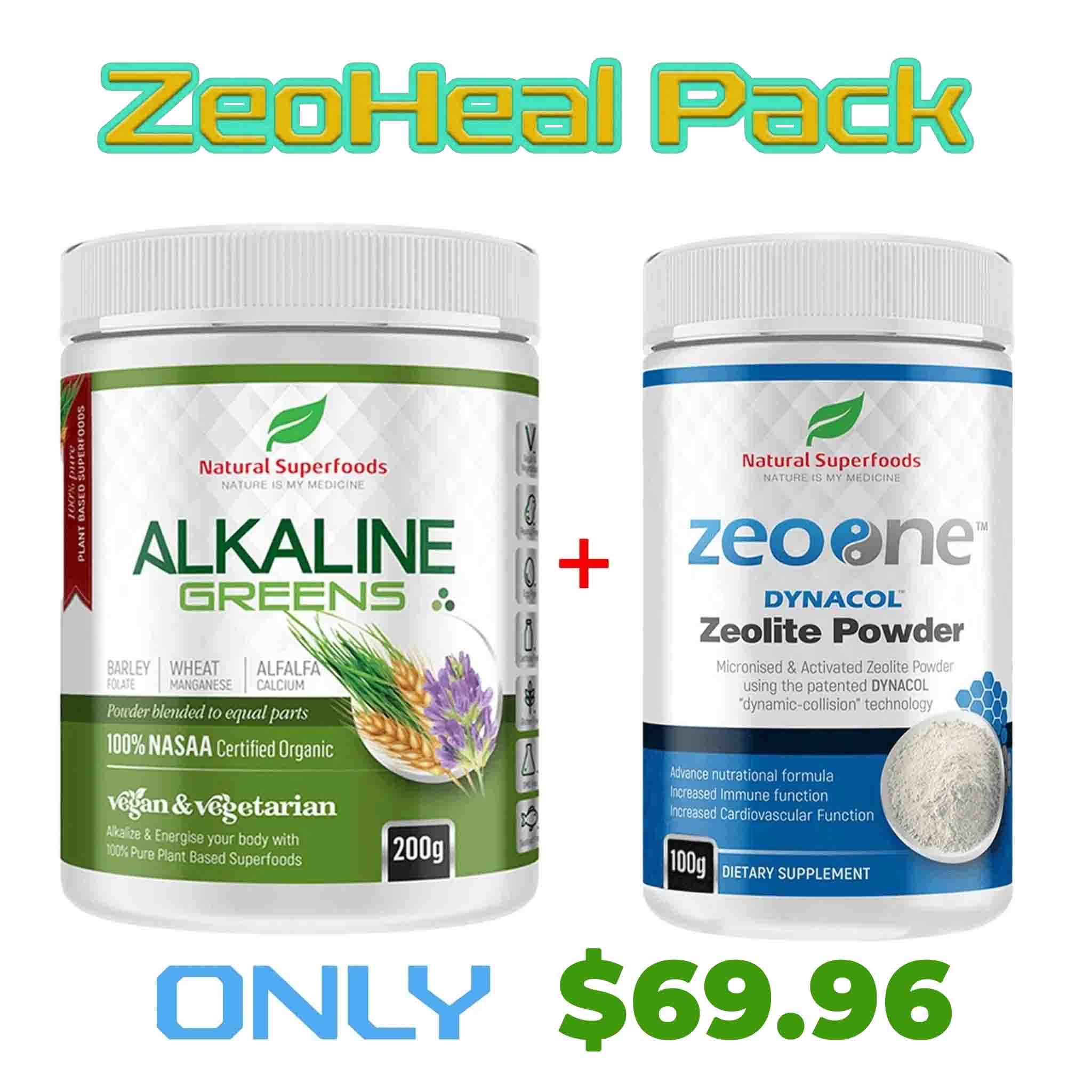 ZeoHeal Pack - Alkaline World