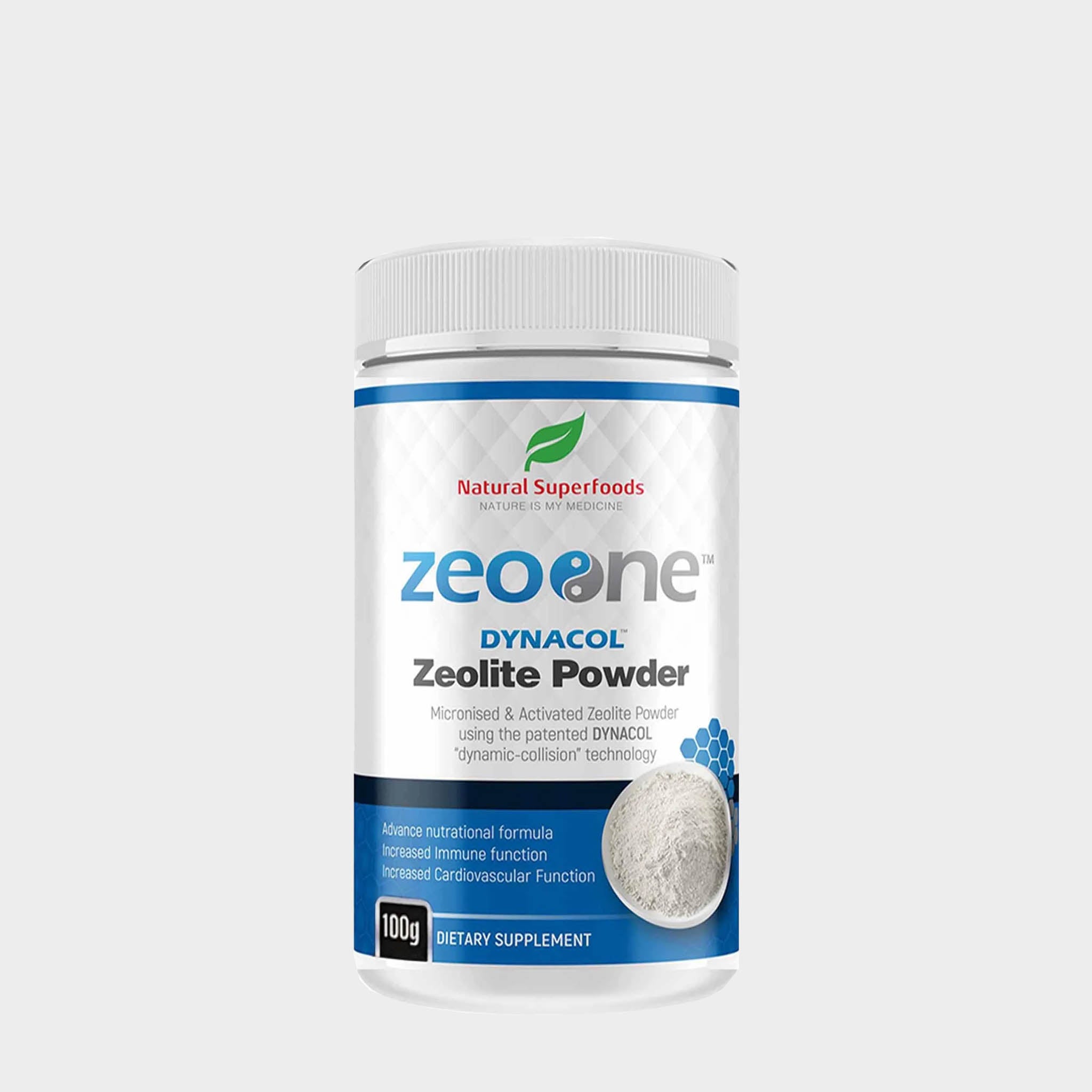 ZeoOne Zeolite Powder 100g - Alkaline World