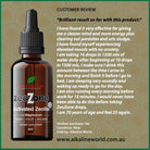 ZeoZone Activated Liquid Zeolite 60ml - Alkaline World