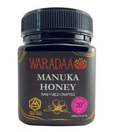 20+ Waradaa Australian Manuka Honey 750 MGO 250g - Alkaline World