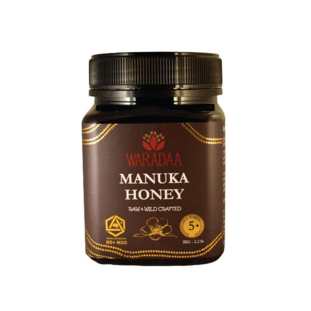 5+ Waradaa Australian Manuka Honey 85 MGO 250g - Alkaline World