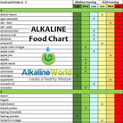 Alkaline Foods List PDF - Alkaline World