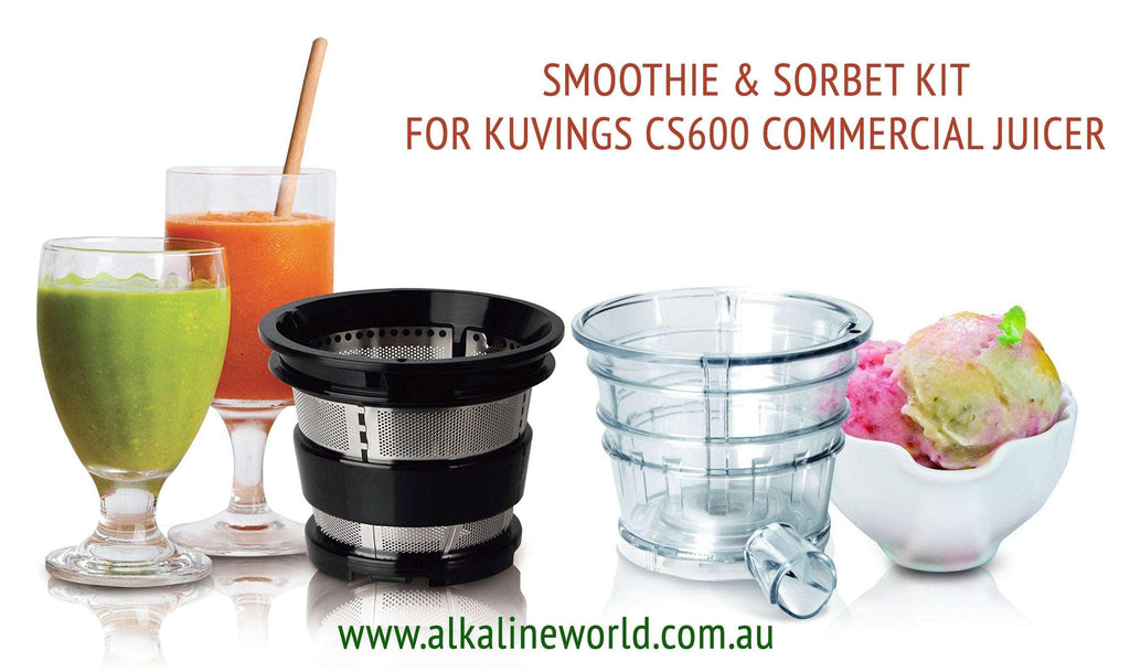 CS600 Smoothie and Sorbet Set - Alkaline World