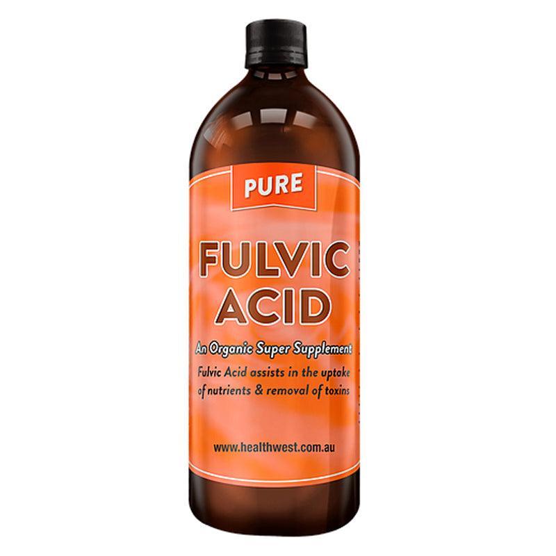 HEALTHWEST Fulvic Acid 1000ml - Alkaline World