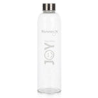 Joy – NEW 1 Litre Glass Bottle with Stainless Steel Lid - Alkaline World