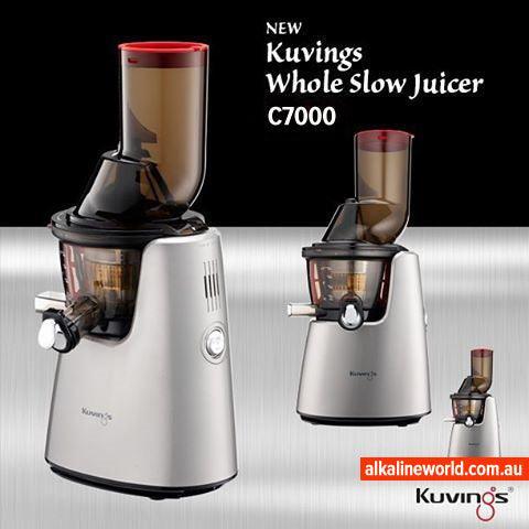 Kuvings C7000 Professional Cold Press Juicer Silver - Alkaline World