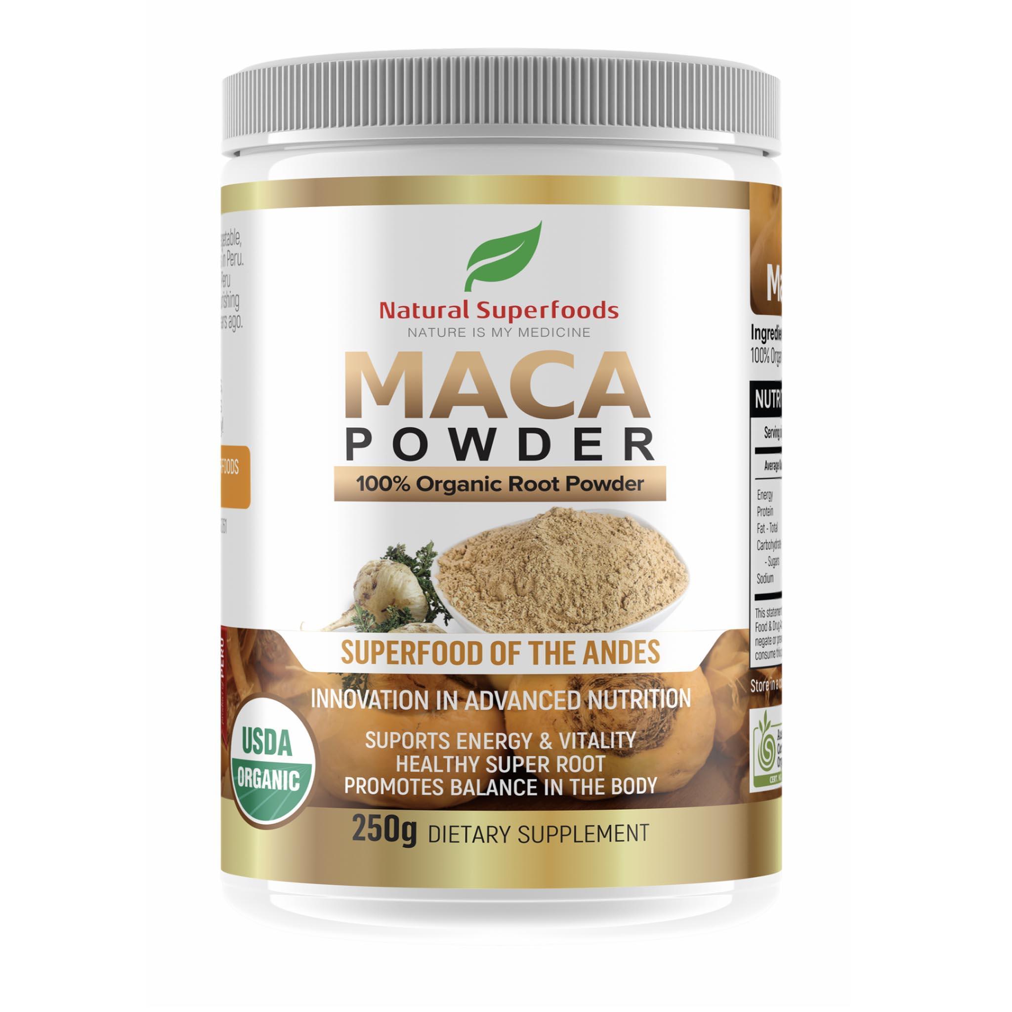 Natural Superfoods Maca Powder 200g - Alkaline World