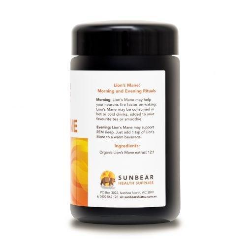 Sunbear Premium Organic Lion’s Mane Extract (12 to 1 Ratio) - Alkaline World