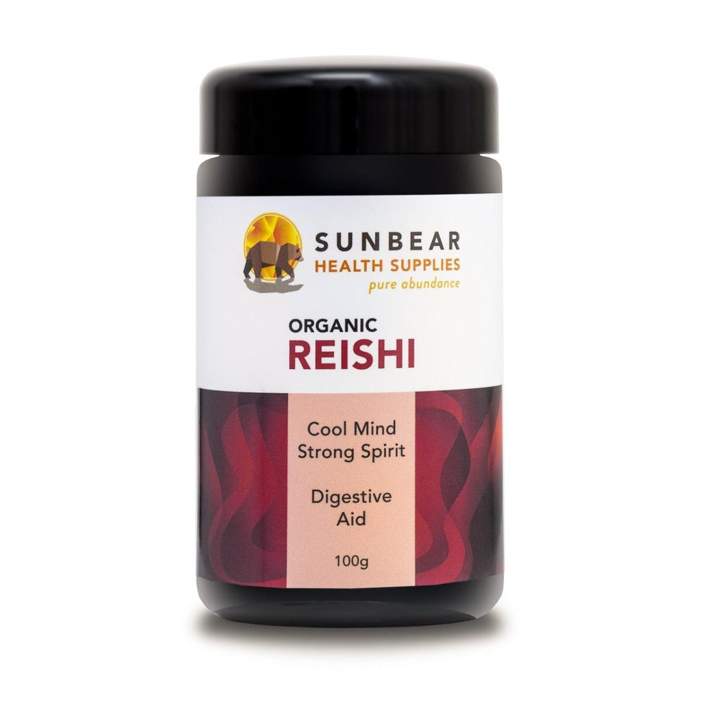 Sunbear Premium Organic Reishi Extract (16 to 1 Ratio) – 100g - Alkaline World